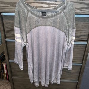 Torrid 3XL 3/4th sleeve Top
